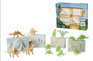 Dino Fossiel Bikken Set 4dlg. - Simba - Produtos - Simba Toys - 4006592080242 -
