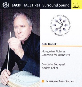 Bela Bartok: Hungarian Pictures. Concerto For Orchestra - Concerto Budapest / Andras Keller - Musik - TACET - 4009850026242 - 30 juni 2023