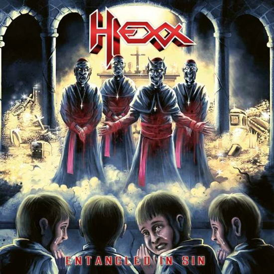 Entangled in Sin (Red Vinyl) - Hexx - Musiikki - HIGH ROLLER - 4251267706242 - perjantai 9. lokakuuta 2020