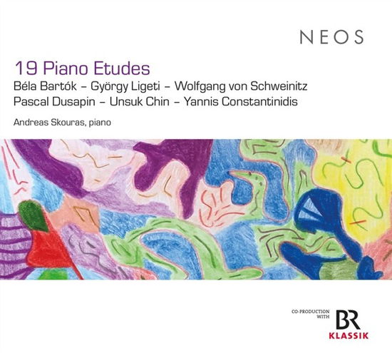 Cover for Andreas Skouras · 19 Piano Etudes (CD) (2024)