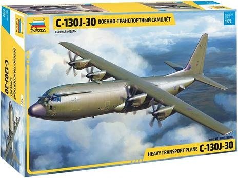 Cover for Zvezda · 1/72 C-130 J-30 Heavy Transport Plane (12/21) * (Legetøj)