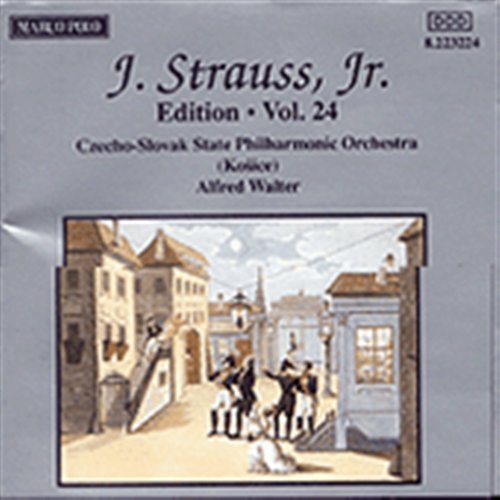 Cover for Walter / Staatsphilh.Der CSSR · J.Strauss,Jr.Edition Vol.24 *s* (CD) (1991)