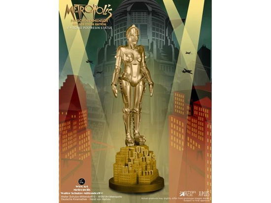Cover for Star Ace Toys Ltd · Metropolis Maschinenmensch Statue Gold (MERCH) (2025)