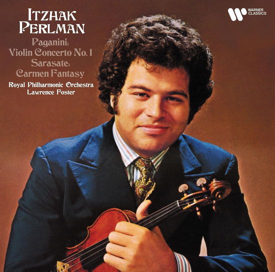 Paganini: Violin Concerto No. 1 / Sarasate: Carmen Fantasy - Itzhak Perlman & Royal Philharmonic Orchestra & Lawrence Foster - Music - WARNER CLASSICS - 5021732396242 - November 1, 2024