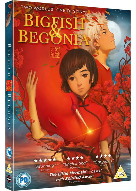 Cover for Liang Xuan · Big Fish &amp; Begonia (DVD) (2018)