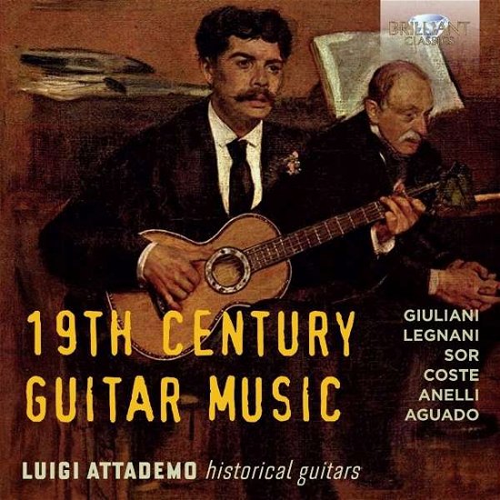 Cover for Luigi Attademo · 19th Century Guitar Music (CD) (2016)
