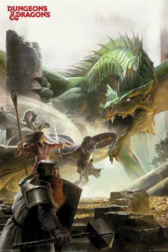 Cover for P.Derive · DUNGEONS &amp; DRAGONS - Poster 61x91.5cm (Legetøj) (2020)