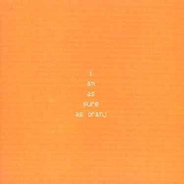 Cover for Fall The · I am as pure as oranj Burning Airlines Pop / Rock (CD) (2000)