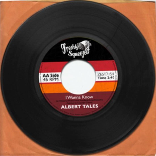 Cover for Albert Tales · I Wanna Know / Tipsy (Dinked Vinyl) (LP) (2019)