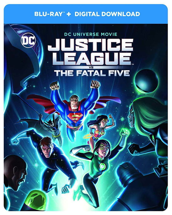 Cover for Sam Liu · DC Justice League - Fatal Five Steelbook (Blu-Ray) (2019)