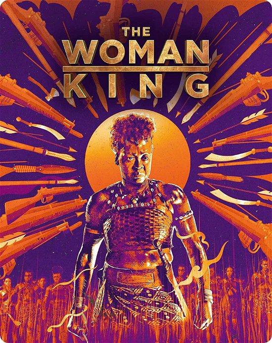 Cover for Woman King · The Woman King Limited Edition Steelbook (4K UHD Blu-ray) (2023)