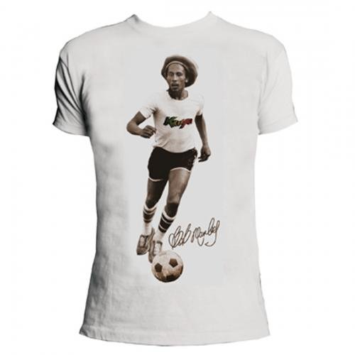 Cover for Bob Marley · Bob Marley Unisex T-Shirt: Bobby (T-shirt) [size S] [White - Unisex edition] (2015)