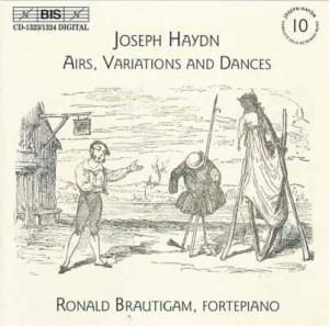 Haydnairs Variations And Dances - Ronald Brautigam - Muziek - BIS - 7318591323242 - 2 februari 2004