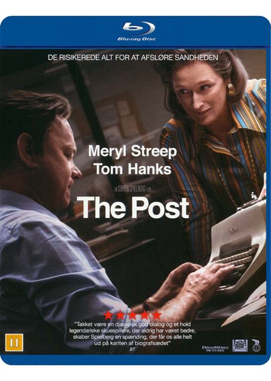 The Post - Meryl Streep / Tom Hanks - Elokuva -  - 7332421064242 - torstai 16. elokuuta 2018