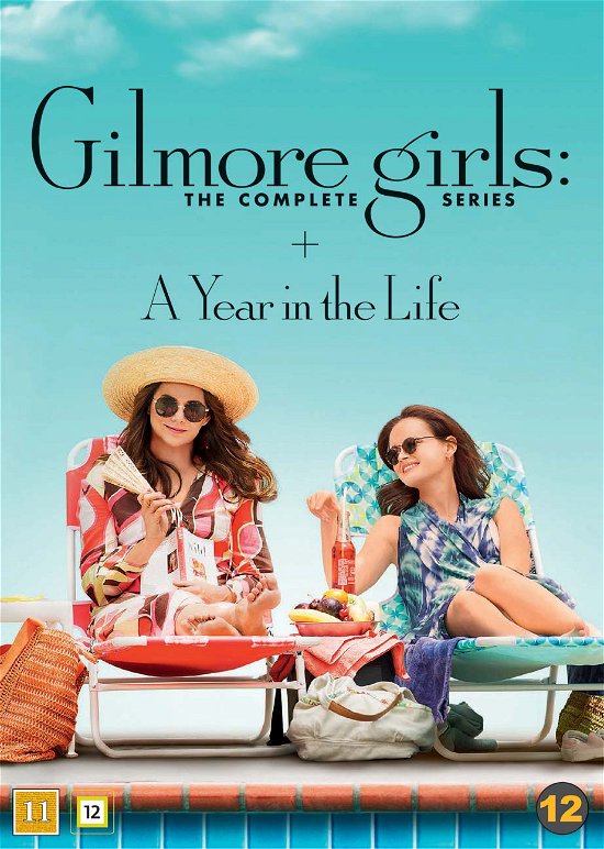 Cover for Gilmore Girls The Complete Series + A Year In The Life (DVD) (2017)