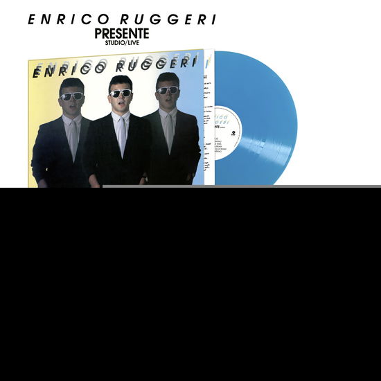 Cover for Enrico Ruggeri · Presente: Studio / Live (LP) (2024)