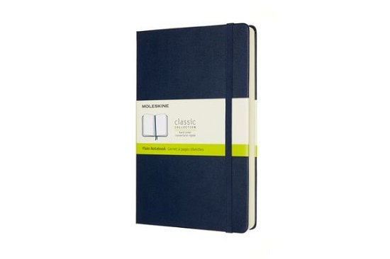 Cover for Moleskine Expanded Large Plain Hardcover Notebook: Sapphire Blue (Buch) (2020)