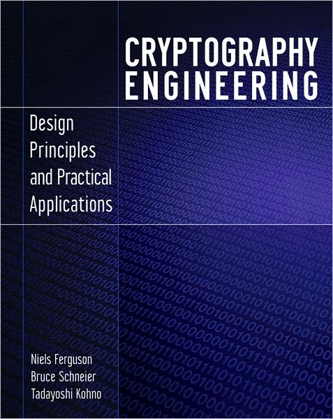 Cover for Niels Ferguson · Cryptography Engineering: Design Principles and Practical Applications (Paperback Book) (2010)