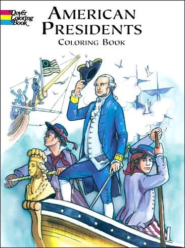 Cover for Copeland Copeland · American Presidents Colouring Book - Dover History Coloring Book (MERCH) (2003)