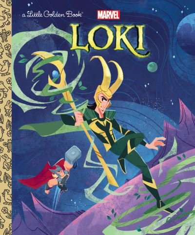 Cover for Arie Kaplan · Loki Little Golden Book (Inbunden Bok) (2021)