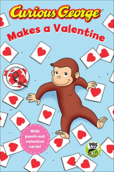 Cover for H A Rey · Curious George Makes a Valentine (Hardcover Book) (2017)