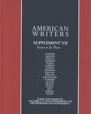 Cover for Jay Parini · American Writers: Supplement (American Writers Supplements) (Hardcover Book) (2000)