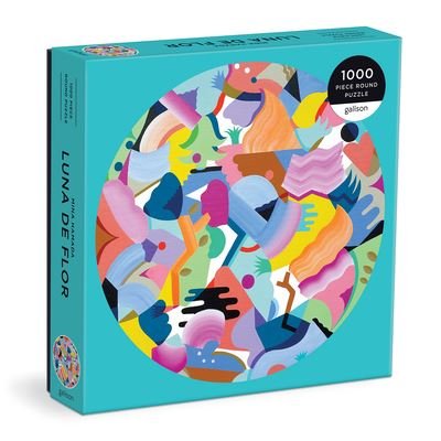Galison · Mina Hamada Luna de Flor 1000 Piece Round Puzzle (SPIEL) (2022)