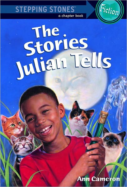 Cover for Ann Cameron · The Stories Julian Tells (Turtleback School &amp; Library Binding Edition) (Stepping Stones) (Hardcover Book) [Turtleback School &amp; Library Binding edition] (1989)