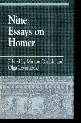 Cover for Nine Essays on Homer - Greek Studies: Interdisciplinary Approaches (Paperback Book) (1999)