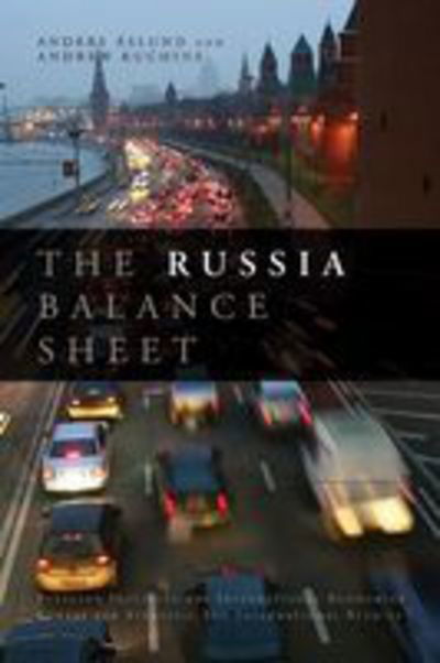 Cover for Anders Aslund · The Russia Balance Sheet (Taschenbuch) (2009)