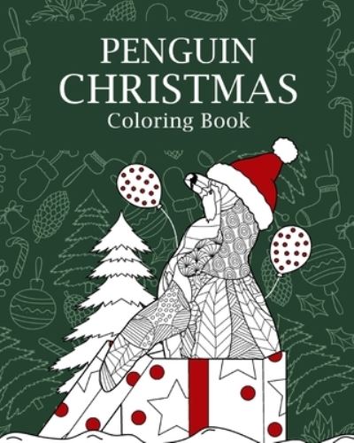 Cover for Paperland · Penguin Christmas Coloring Book (Paperback Book) (2024)