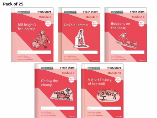 Read Write Inc. Fresh Start: 2024 Modules 6-10 - Pack of 25 - Read Write Inc. Fresh Start - Gill Munton - Książki - Oxford University Press - 9781382053242 - 5 września 2024