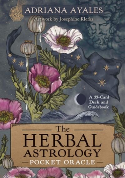 Cover for Adriana Ayales · The Herbal Astrology Pocket Oracle: A 55-Card Deck and Guidebook (Flashcards) [Pocket edition] (2024)