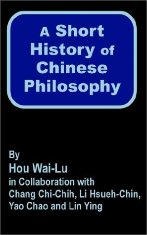 Cover for Hou Wai-Lu · A Short History of Chinese Philosophy (Pocketbok) (2002)