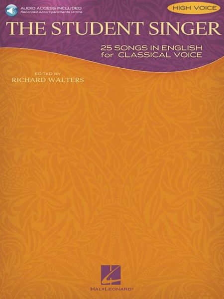 Cover for Richard Walters · The Student Singer (Book) (2011)