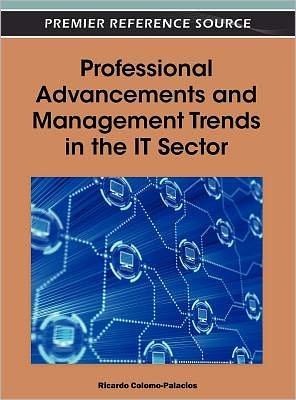 Cover for Ricardo Colomo-palacios · Professional Advancements and Management Trends in the IT Sector (Gebundenes Buch) (2012)