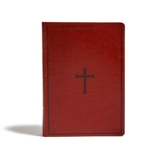 Cover for KJV Super Giant-Print Reference Bible--soft leather-look, brown (Book) (2020)