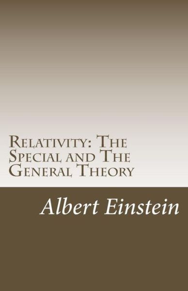 Cover for Albert Einstein · Relativity (Paperback Book) (2016)