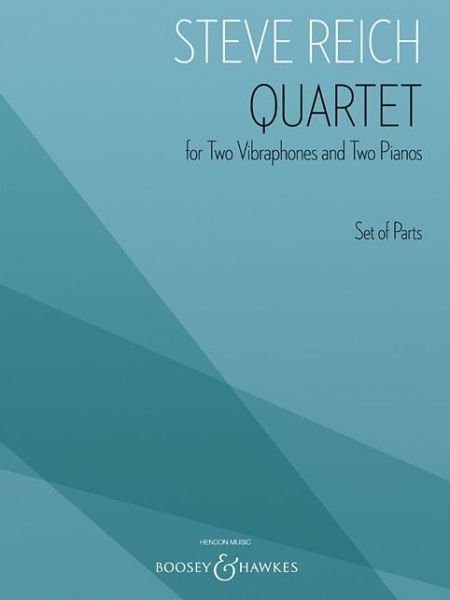 Cover for Steve Reich · Quartet (Bog) (2018)