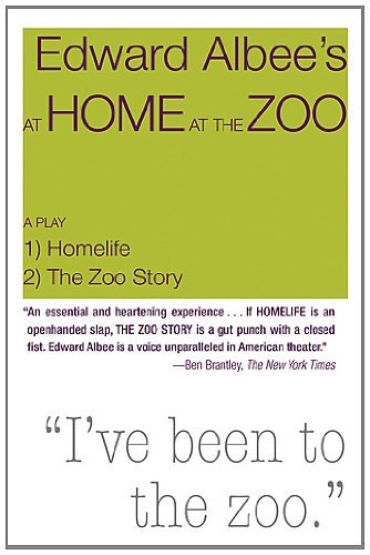 Cover for Edward Albee · At Home at the Zoo: Homelife and the Zoo Story (Taschenbuch) [Reprint edition] (2011)