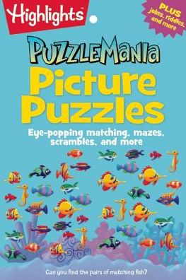 Cover for Highlights for Children · Picture Puzzles: Eye-popping matching, mazes, scrambles, and more - Highlights Puzzlemania Puzzle Pads (Paperback Book) (2015)