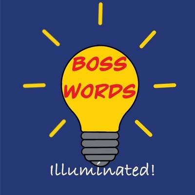 Cover for Miranda De Gaffe · Boss Words... Illuminated (Paperback Book) (2020)