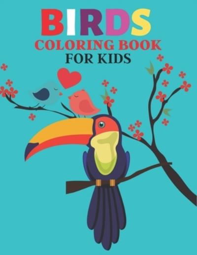 Cover for Ziboin Press Point · Birds Coloring Book for kids (Paperback Book) (2020)