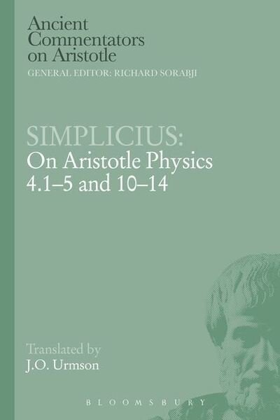 Cover for Urmson, Professor J.O. (Late of University of Oxford, UK) · Simplicius: On Aristotle Physics 4.1-5 and 10-14 - Ancient Commentators on Aristotle (Paperback Book) [Nippod edition] (2014)