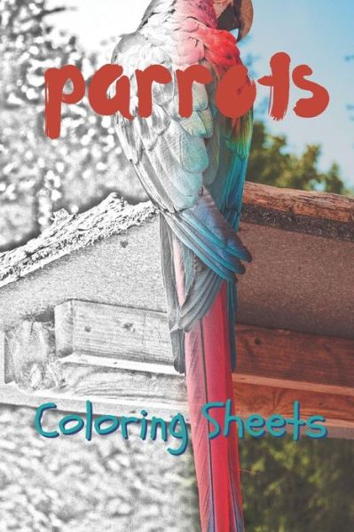 Parrot Coloring Sheets - Julian Smith - Książki - Independently Published - 9781797819242 - 22 lutego 2019