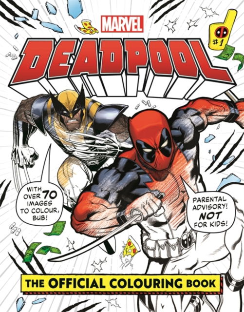 Marvel's Deadpool: The Official Colouring Book - Marvel Entertainment International Ltd - Bücher - Templar Publishing - 9781835870242 - 20. Juni 2024