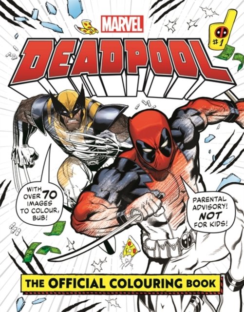 Marvel's Deadpool: The Official Colouring Book - Marvel Entertainment International Ltd - Bøger - Templar Publishing - 9781835870242 - 20. juni 2024