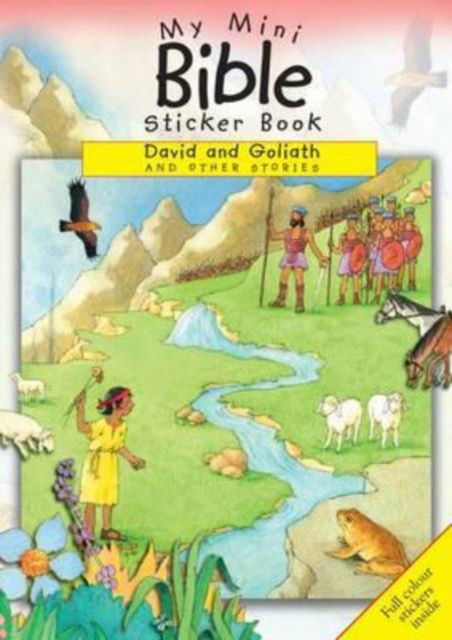 Cover for Sally Ann Wright · David and Goliath and Other Stories: Mini Bible Sticker Book David and Goliath - Mini Sticker Books (Paperback Book) (2014)