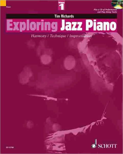 Expl.Jazz Piano.1,w.CD.ED12708 - Richards - Książki - Schott Music Ltd - 9781902455242 - 1 kwietnia 2005