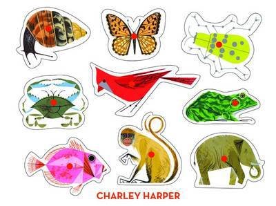 Cover for Charley Harper · Classic Wooden Peg Puzzles (MERCH) (2008)